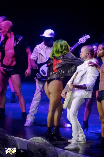 Lady Gaga en concert à Paris Bercy pour le "ArtRave: The Artpop Ball" (24 novembre 2014)