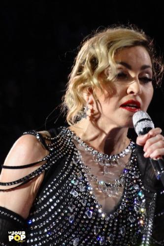 Madonna en concert à l'AccorHotels Arena pour le "Rebel Heart Tour" (9 décembre 2015)